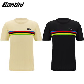 Santini サンティーニ UCI WORLD CHAMPION T-SHIRT 2024 UCI世界チャンピオンTシャツ
