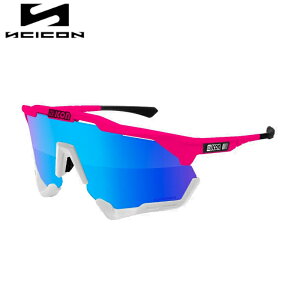 SCICON SPORTS �V�[�R�� AEROSHADE FRAME:PINK FLUO LENS:Multimirror Blue,Pink