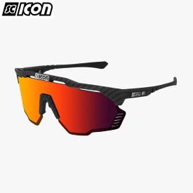 SCICON SPORTS シーコン AEROSHADE KUNKEN エアロシェード クンケン CARBON LOOK/Multimirror Red