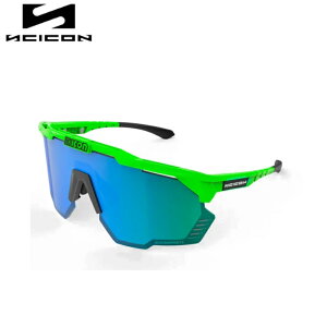 SCICON SPORTS �V�[�R�� AEROSHADE KUNKEN FRAME:GREEN FLUO LENS:Multimirror Green �T���O���X