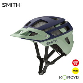 SMITH スミス FOREFRONT2 フォーフロント | Color:MATTE MIDNIGHT NAVY/SEGEBRUSH ヘルメット