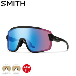 SMITH �X�~�X Wildcat Asia Fit | Frame:Matte Black | Lens:CP-Low Light Rose Blue Mirror & Clear