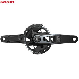 SRAM/スラム T-TYPE X0 Eagle Spindle Q174 CL55 DUB MTB Wide Black 2-guards 32T パワーメーター クランクセット