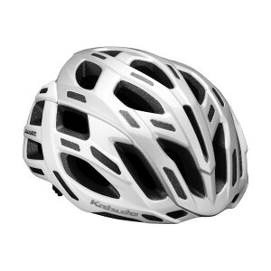 OGK KABUTO FLEX-AIR L/XLTCY MATTE WHITE SILVER wbg