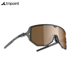 Tripoint �g���C�|�C���g Reschen Tri-x Polarized S-trans Blk/olarized brown/silver mirror �T���O���X