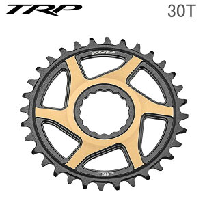 TRP �e�B�[�A�[���s�[ EVO 12 CHAINRING 30T �T���h�u���X�e�b�h�u���b�N/�S�[���h �`�F�[�������O