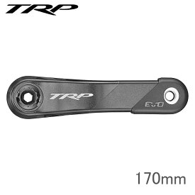 TRP ティーアールピー EVO 12 CARBON CRANK 170mm ブラック/シルバー カーボンクランク