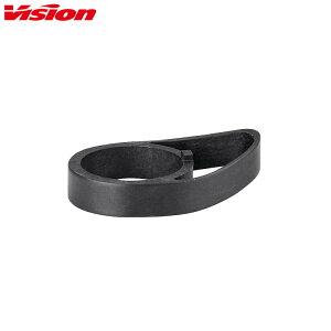 VISION ���B�W���� Carbon Spacer 5D/6D 10mm MW081B 1pc �n���h���I�v�V����