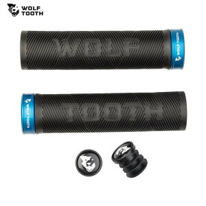 WolfTooth EtgD[X Echo Lock-On Grip Black Grip with Blue Collar Obv