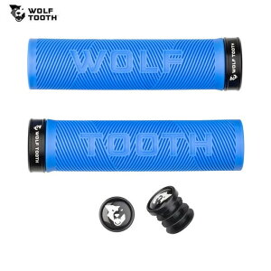 WolfTooth EtgD[X Wolf Tooth Lock-On Echo Grip - Blue Grip with Black Collar Obv