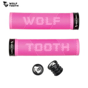 WolfTooth EtgD[X Wolf Tooth Lock-On Echo Grip - Pink Grip with Black Collar Obv