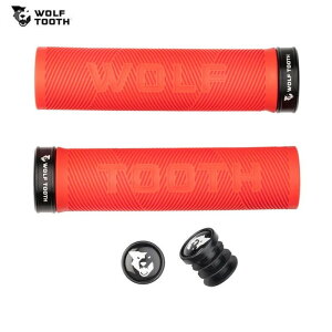 WolfTooth EtgD[X Wolf Tooth Lock-On Echo Grip - Red Grip with Black Collar Obv