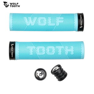 WolfTooth EtgD[X Wolf Tooth Lock-On Echo Grip - Teal Grip with Black Collar Obv
