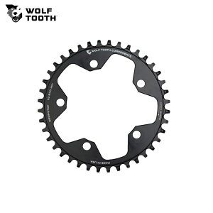 WolfTooth �E���t�g�D�[�X 110 BCD 5 Bolt Chainring 44T compatible with SRAM Flattop