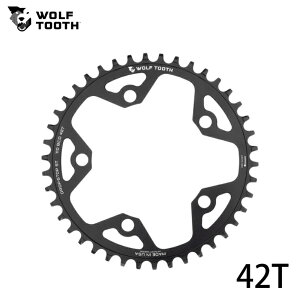 WolfTooth EtgD[X 110 BCD Gravel CX Road Chainrings Drop-Stop ST 42T `F[O