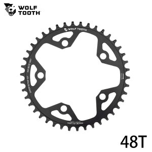 WolfTooth EtgD[X 110 BCD Gravel CX Road Chainrings Drop-Stop ST 48T `F[O