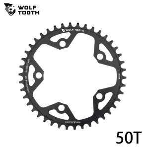 WolfTooth EtgD[X 110 BCD Gravel CX Road Chainrings Drop-Stop ST 50T `F[O