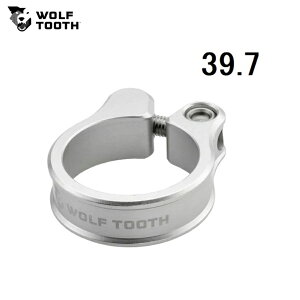 WolfTooth ウルフトゥース Seatpost Clamp 39.7mm Raw Silver シートポストクランプ