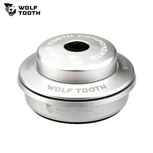 WolfTooth EtgD[X ZS44/28.6 Premium Upper Headset 6mm Stack Raw Silver wbhp[c