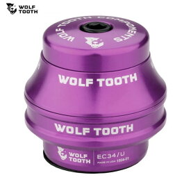 WolfTooth ウルフトゥース Wolf Tooth EC34/28.6 Upper Headset 25mm Stack Purple ヘッドパーツ