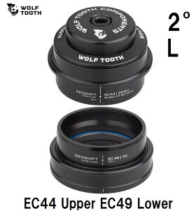 WolfTooth EtgD[X EC44 Upper EC49 Lower GeoShift 2°Performance Angle Headset Long(115-140mm) wbhp[c