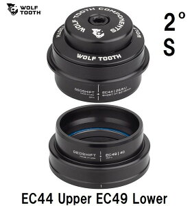 WolfTooth EtgD[X EC44 Upper EC49 Lower GeoShift 2°Performance Angle Headset Short(90-114mm) wbhp[c