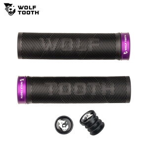 WolfTooth �E���t�g�D�[�X Lock-On Echo Grip - Black Grip with Ultraviolet Purple Collar