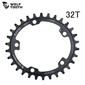 WolfTooth ウルフトゥース CAMO Oval Chainring 32T Drop-Stop B チェーンリング