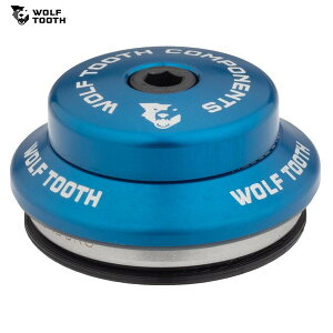 WolfTooth �E���t�g�D�[�X Wolf Tooth IS41/28.6 Upper Headset 7mm Stack Blue �w�b�h�p�[�c