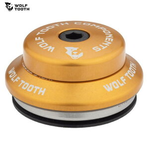 WolfTooth �E���t�g�D�[�X Wolf Tooth IS41/28.6 Upper Headset 7mm Stack Gold �w�b�h�p�[�c