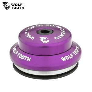 WolfTooth �E���t�g�D�[�X IS41/28.6 Premium Upper Headset 7mm Stack Ultraviolet Purple