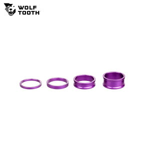 WolfTooth �E���t�g�D�[�X Spacer Kit 3, 5, 10, 15mm, Ultraviolet Purple