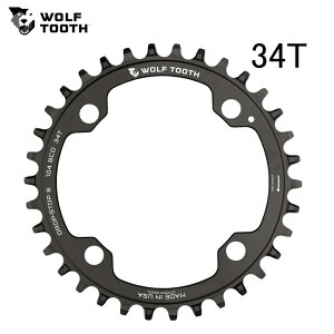WolfTooth EtgD[X 104 BCD Chainring 34T Drop-Stop B `F[O