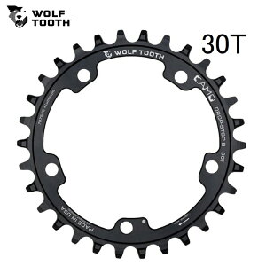 WolfTooth �E���t�g�D�[�X CAMO Round Chainring 30T Drop-Stop B �`�F�[�������O