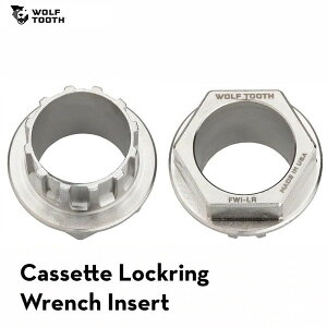 WolfTooth �E���t�g�D�[�X Flat Wrench Insert Lockring �H��