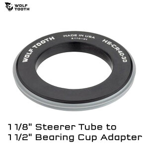 WolfTooth �E���t�g�D�[�X ADAPTER 1 1/8 STEERER TO 1 1/2 BEARING CUP �w�b�h�p�[�c