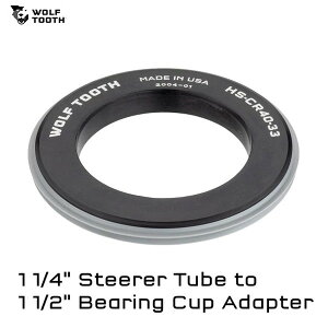 WolfTooth �E���t�g�D�[�X ADAPTER 1 1/4 STEERER TO 1 1/2 BEARING CUP �w�b�h�p�[�c