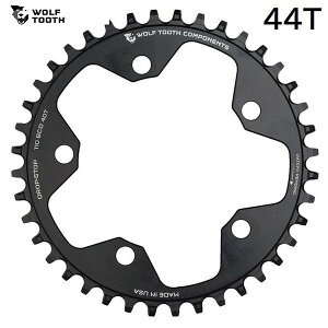 WolfTooth EtgD[X 110 BCD 5 Bolt Chainring 46T compatible with SRAM Flattop