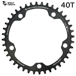 WolfTooth EtgD[X 130 BCD 5 Bolt Chainring 40T compatible with SRAM Flattop