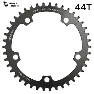 WolfTooth EtgD[X 130 BCD 5 Bolt Chainring 44T compatible with SRAM Flattop
