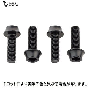 WolfTooth EtgD[X Wolf Tooth Water Bottle Cage Bolts Black