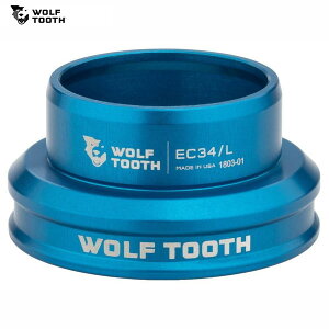 WolfTooth �E���t�g�D�[�X Wolf Tooth EC34/30 Lower Headset Blue