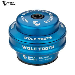WolfTooth �E���t�g�D�[�X Wolf Tooth EC34/28.6 Upper Headset 16mm Stack Blue