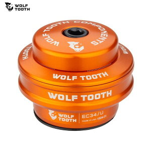 WolfTooth �E���t�g�D�[�X Wolf Tooth EC34/28.6 Upper Headset 16mm Stack Orange
