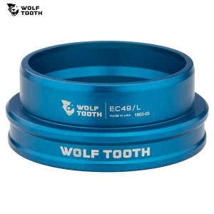 WolfTooth �E���t�g�D�[�X Wolf Tooth EC49/40 Lower Headset Blue
