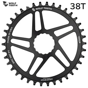 WolfTooth �E���t�g�D�[�X Direct Mount Chainring for Easton and Race Face Cinch 38T compatible with SRAM Flattop