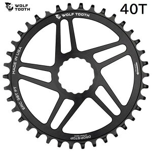 WolfTooth �E���t�g�D�[�X Direct Mount Chainring for Easton and Race Face Cinch 40T compatible with SRAM Flattop