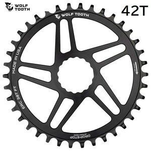 WolfTooth �E���t�g�D�[�X Direct Mount Chainring for Easton and Race Face Cinch 42T compatible with SRAM Flattop