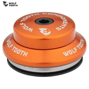 WolfTooth �E���t�g�D�[�X Wolf Tooth Premium IS42/28.6 Upper Headset 7mm Stack Orange