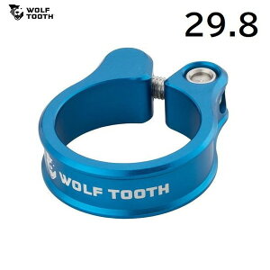 WolfTooth �E���t�g�D�[�X Wolf Tooth Seatpost Clamp 29.8mm Blue